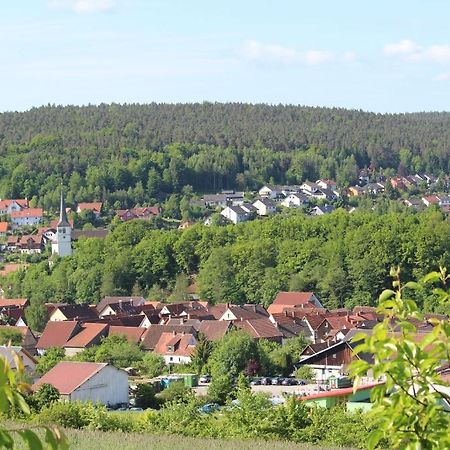 Gaestehaus Hochrhoenblick Schönau an der Brend Exterior foto